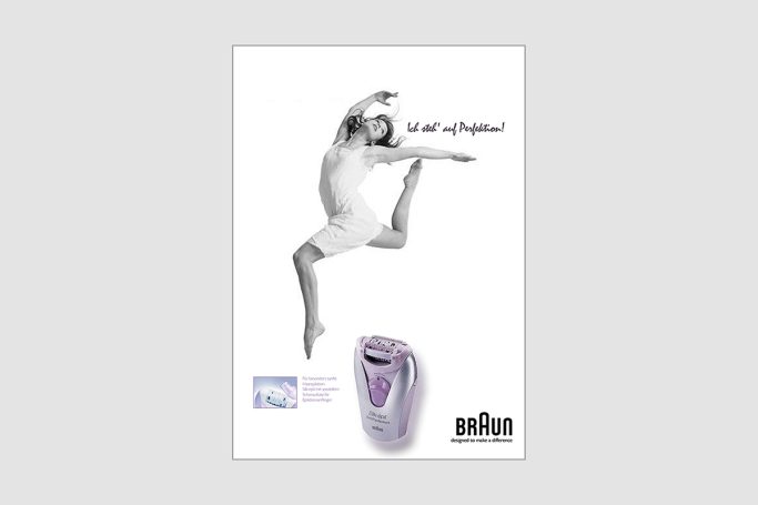 Braun Anzeige imaginär, Kunstschule Wandsbek
