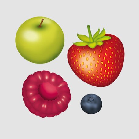 Freie Illustration Früchte