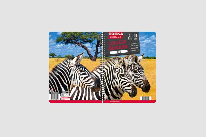 Collegblock für Edeka. Agentur brandship